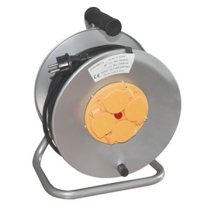 AD Cable Extension metal spool 4 sockets / 3x1.5mm² / 50m CABLE REELS & EXTENSIONS Onetrade